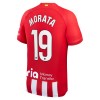 Maglia ufficiale Atlético Madrid Morata 19 Casa 2023-24 per Uomo